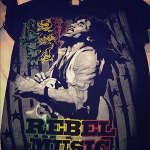 Bob Marley graphic tee